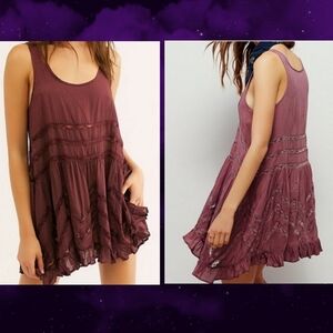 Free People Voile Trapeze Dress